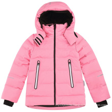 Girls Down Jacket Pink Ski Jacket Winter Snowboard Jacket
